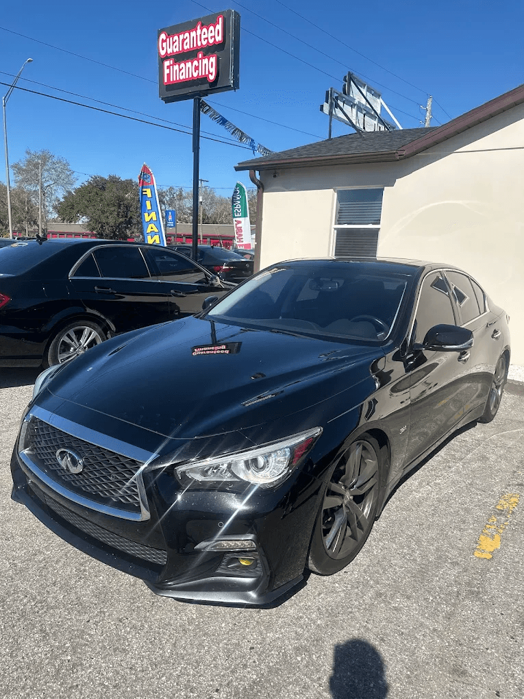 Customer at dealership